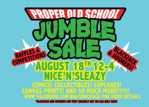 Our next event please come along and grab some geek swag.