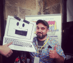 'Laptop Guy' with Sha Nazir.