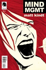 Mind MGMT #21, on sale this Wednesday
