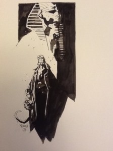 A Sketch from Magnola himself from Jai's collection.Click to enlarge.