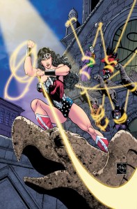 Sensational Comics #1 written by Gail Simone and illustrated by Ethan Van SciverClick to enlarge.