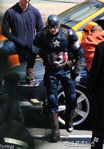 Cap as he will feature in Age of UltronClick to enlarge.