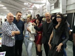 Team Wicked and Divine with their creations Photo credit goes to http://thewickedandthedivine.tumblr.com/