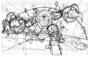 Concept art for Joe's cover. Click to enlarge.