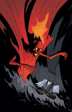 Click to enlarge Ben Stenbeck's cover to issue #1 of The Cult of the Red King