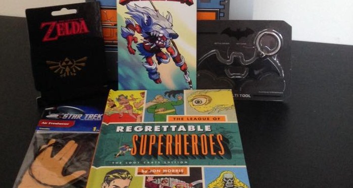 July 2015 Loot Crate (“Heroes 2”) review and&nbsp;unboxing!