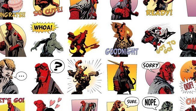 Dark Horse releases HELLBOY and USAGI YOJIMBO emoji&nbsp;keyboards!