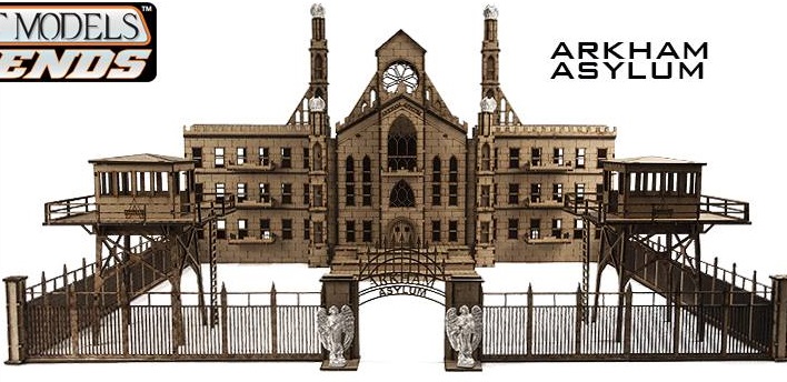 Knight Models reveal more details about LEGENDS series, including Arkham Asylum&nbsp;set!