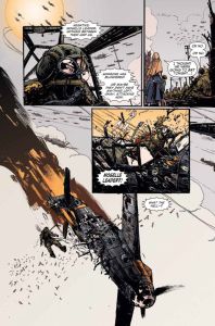 Interior artwork from issue #1 - click to enlarge