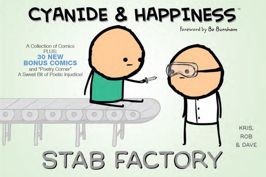 Review – Cyanide & Happiness: Stab Factory TP (BOOM!&nbsp;Studios)