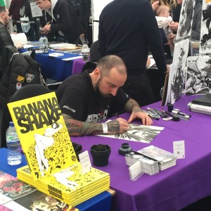 Matteo Scalera getting his draw on - click to enlarge