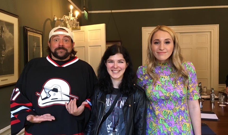 Kevin Smith and Harley Quinn Smith talk at the Edinburgh Film&nbsp;Festival