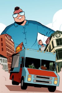 Artwork from Sebela's upcoming untitled project with artist George Kambadias - CLICK TO ENLARGE