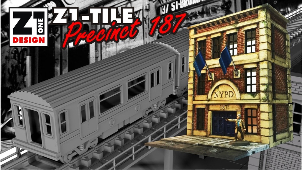 Geeking Out – Precinct 187, Z1’s printable city&nbsp;Kickstarter
