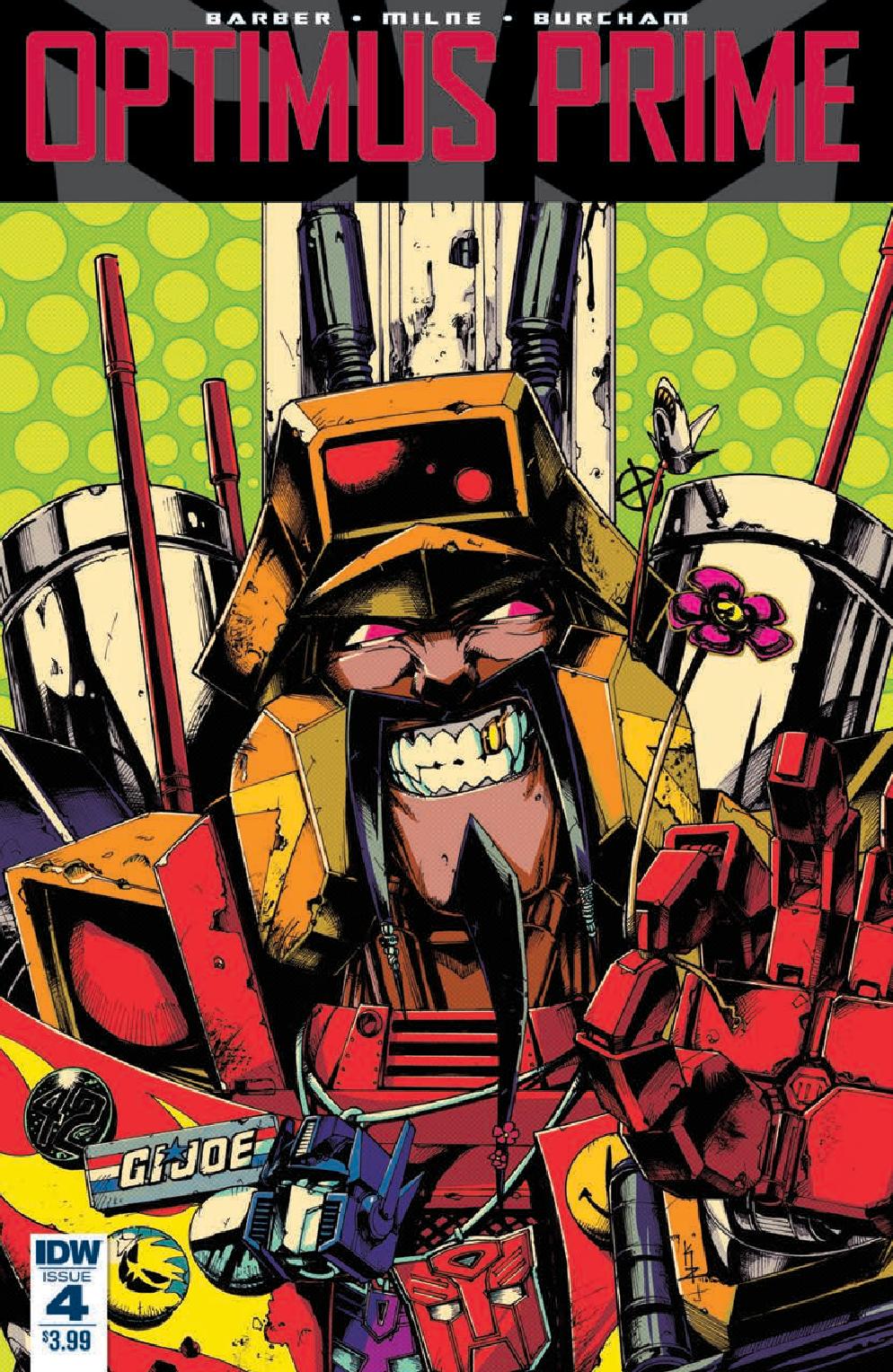 Review – Optimus Prime #4 (IDW Publishing) – BIG COMIC PAGE