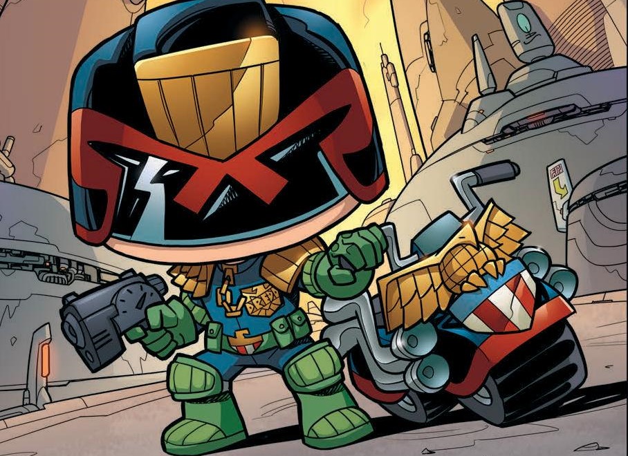 Review – Judge Dredd: Funko Universe (one-shot) (IDW&nbsp;Publishing)