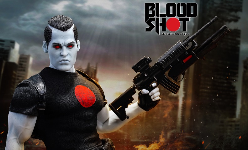 Valiant and Phicen Announce Pre-Orders for 1/6 Scale BLOODSHOT Action&nbsp;Figure