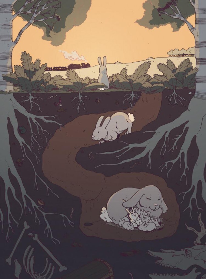 Max Level Rabbit Comic Madius Comics Launch Kickstarter for All-Ages Giant Rabbit Series BUN ...