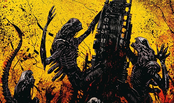 Review – Aliens: Dust to Dust #4 (Dark Horse) – BIG COMIC PAGE