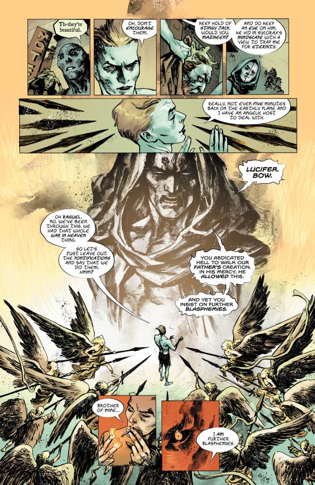 Review – Lucifer #7 (DC Vertigo) – BIG COMIC PAGE