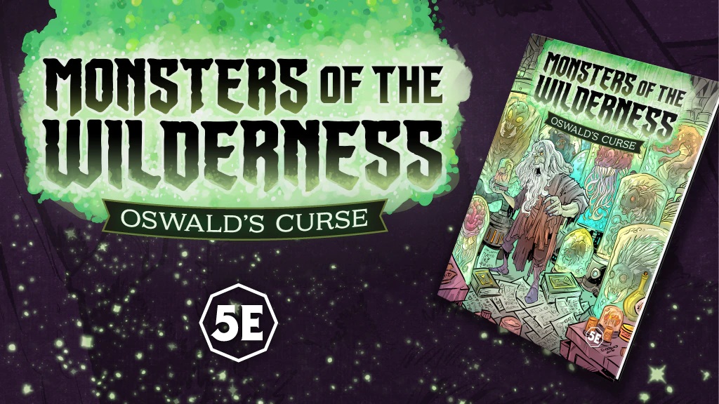 Geeking Out – Monsters of the Wilderness Kickstarter from Cawood&nbsp;Publishing