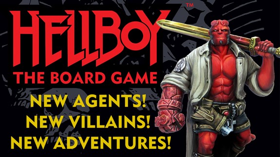 Hellboy: The Board Game Expansion Kickstarter – Interview and EXCLUSIVE Card&nbsp;Reveal
