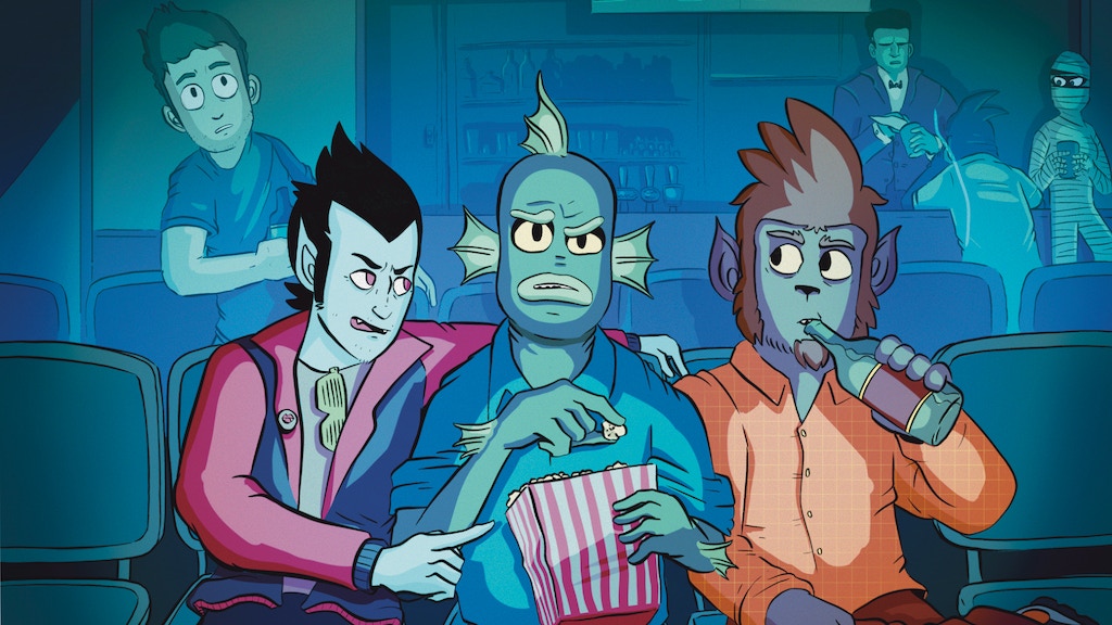 Review – Monster Mates, a movie monster comedy one-shot funding on Kickstarter&nbsp;now