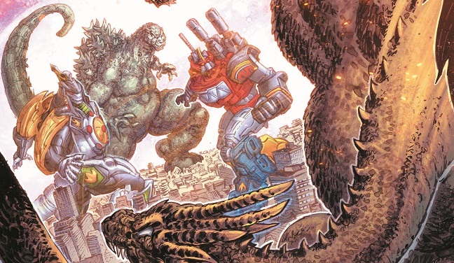 Preview – Godzilla vs Mighty Morphin Power Rangers #5 (IDW&nbsp;Publishing)