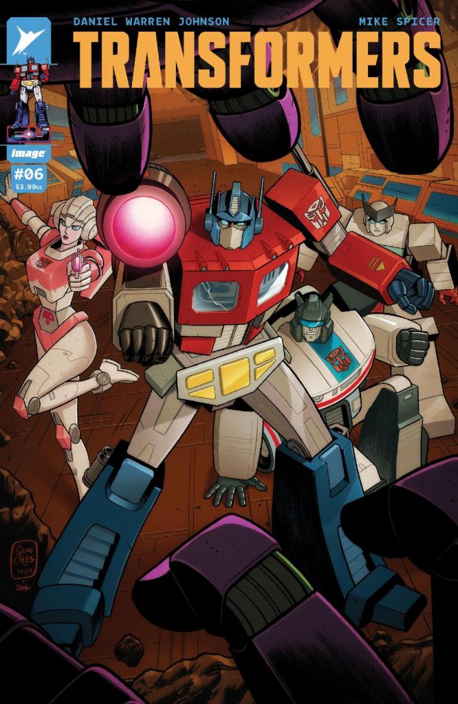 TRANSFORMERS #6 Cover E (1:50 Copy Incentive) by Joe Quinones