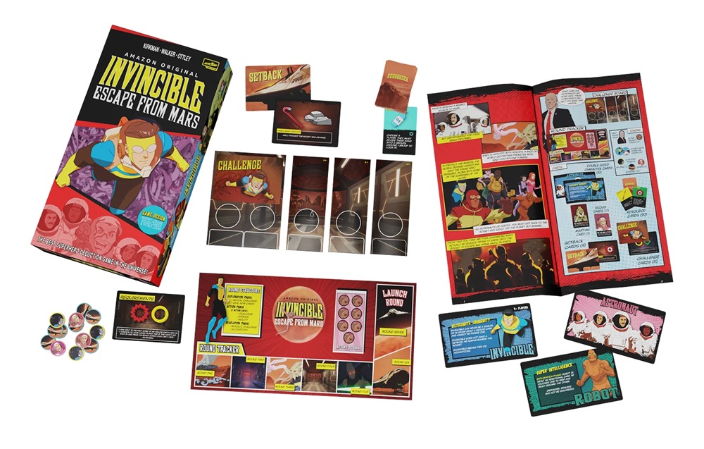 Skybound announces retail release of “Invincible: Escape from Mars” Tabletop&nbsp;Game