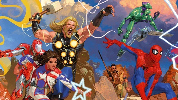 Ultimate Universe connecting covers from Josemaria Casanovas showcase the scope of what’s to come in Year&nbsp;2