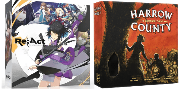 Geeking Out – Bonus Content (Harrow County Board Game & Re;ACT: The Arts of War&nbsp;Review)