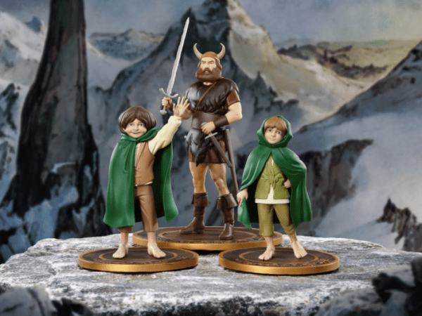 New Boromir, Merry and Pippin PVC figures from 1978 Lord of the Rings Animated&nbsp;Movie